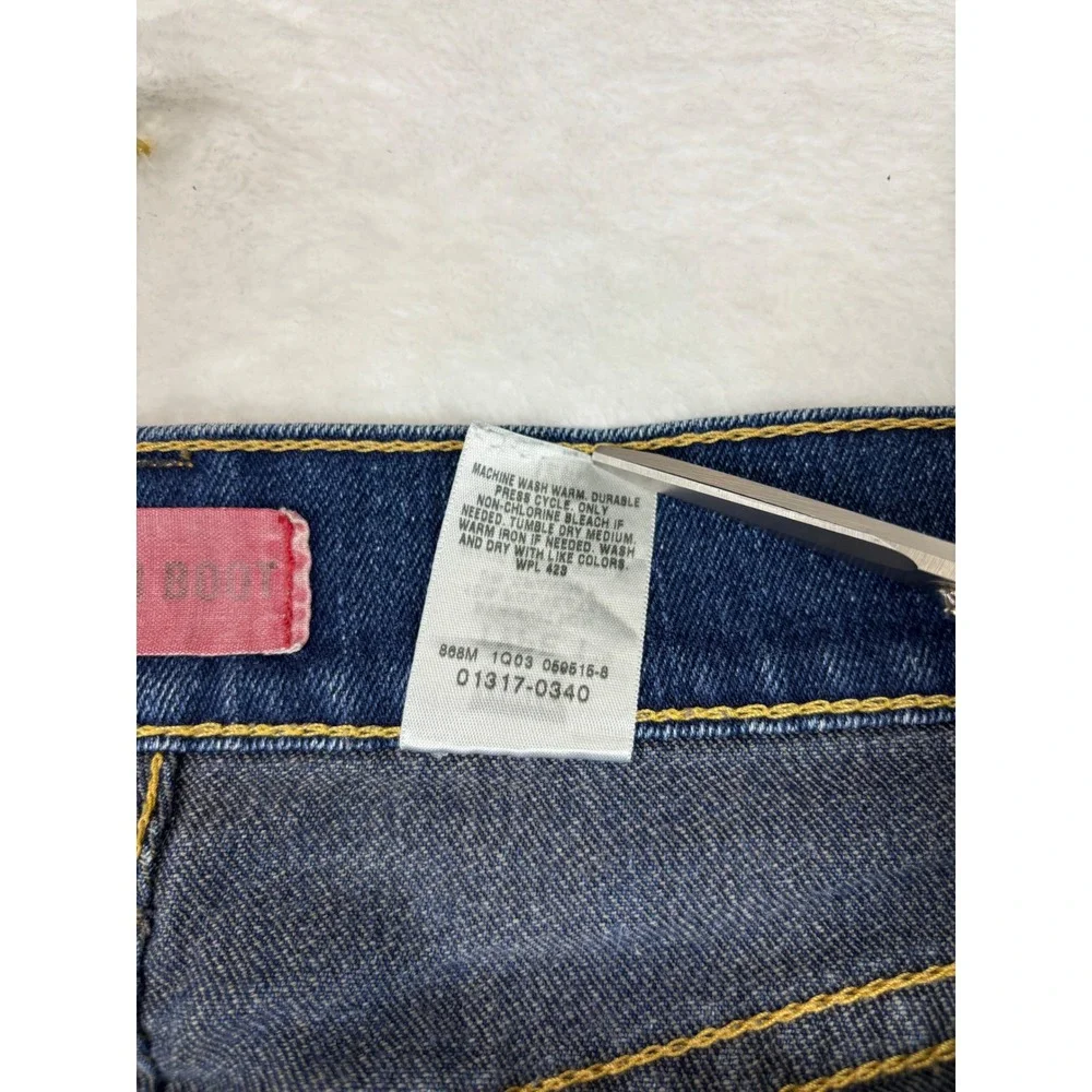 Levis Type 1 Men's 34x29 Tough Bootcut Vintage Jeans Dark Blue Western Fit